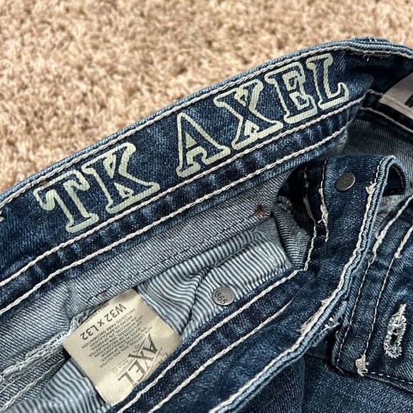 Tk axel slim boot jeans.  Size 32x32 - Picture 5 of 5